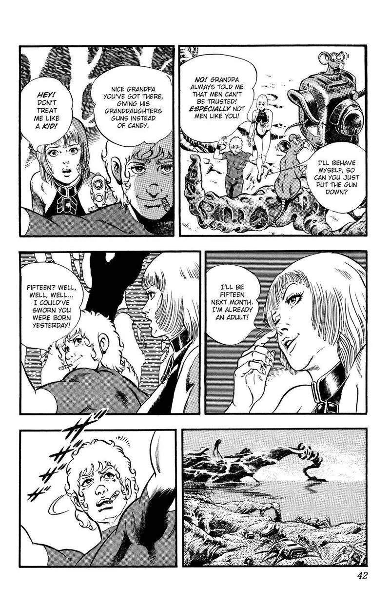 Cobra: The Space Pirate Chapter 24 page 44