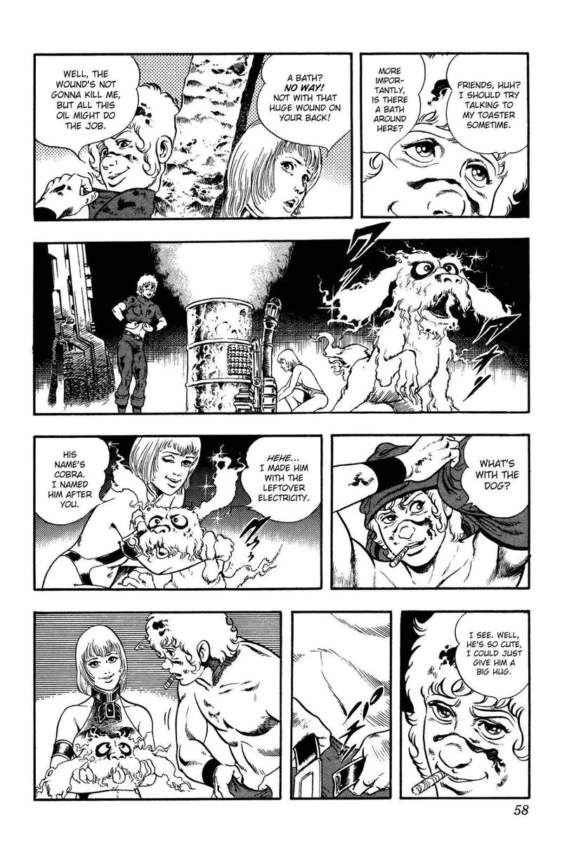 Cobra: The Space Pirate Chapter 24 page 59