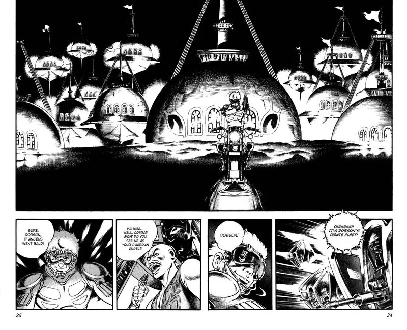 Cobra: The Space Pirate Chapter 25 page 36
