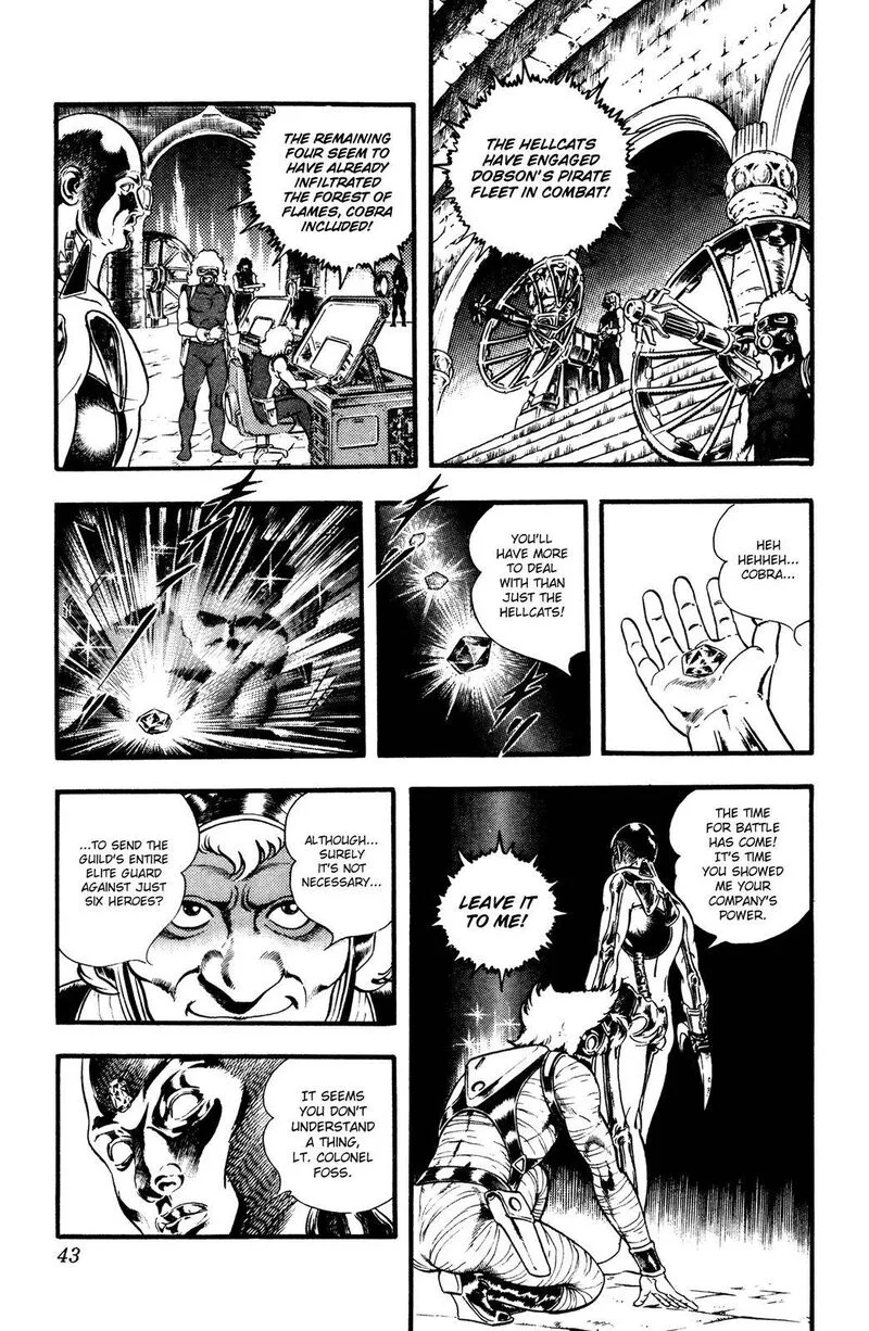 Cobra: The Space Pirate Chapter 25 page 44