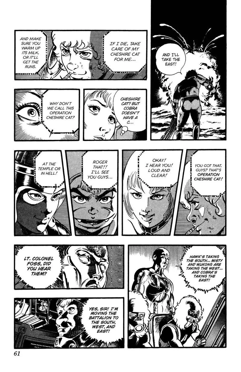 Cobra: The Space Pirate Chapter 25 page 62