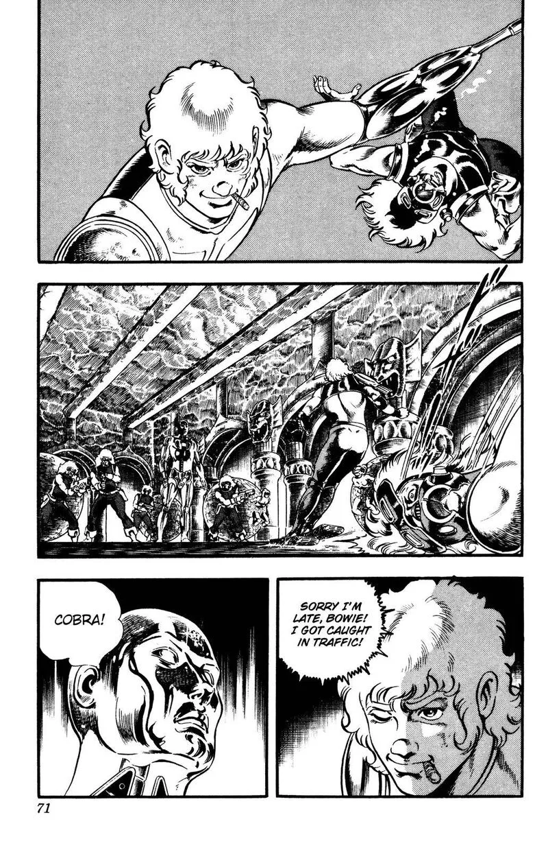 Cobra: The Space Pirate Chapter 25 page 72