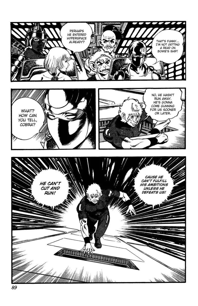 Cobra: The Space Pirate Chapter 25 page 90