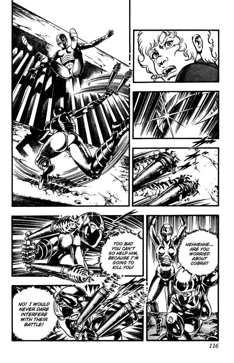 Cobra: The Space Pirate Chapter 25 page 115