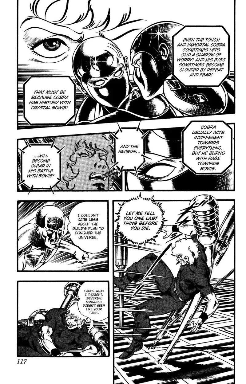 Cobra: The Space Pirate Chapter 25 page 116