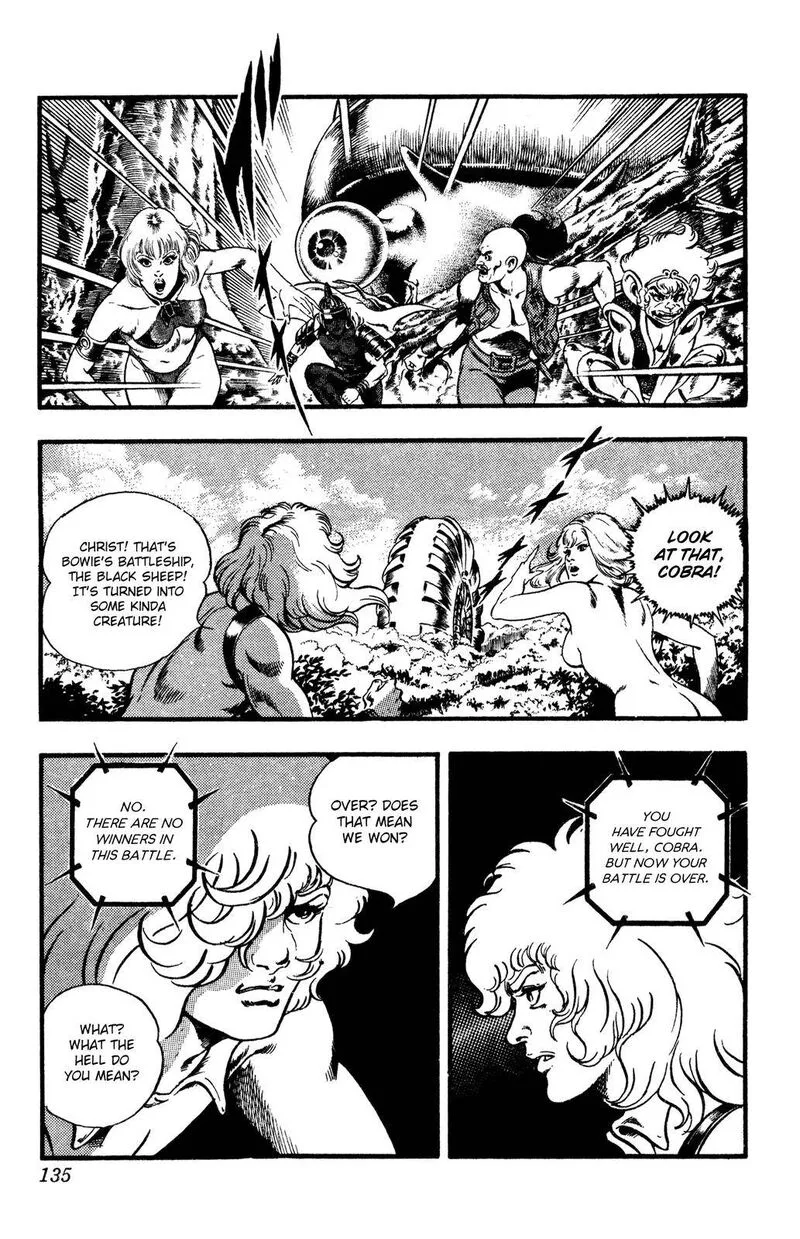 Cobra: The Space Pirate Chapter 25 page 134