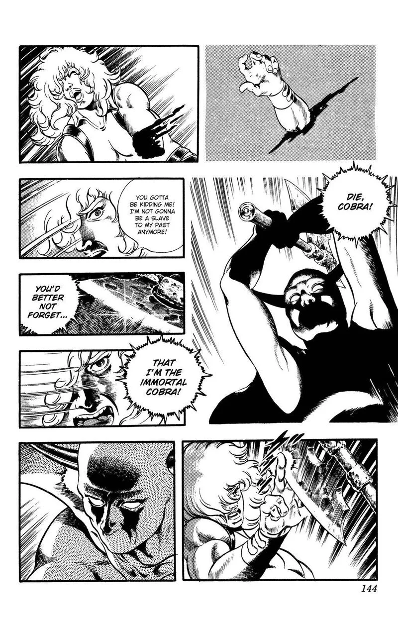 Cobra: The Space Pirate Chapter 25 page 143