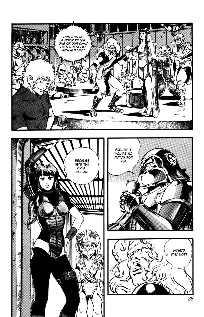Cobra: The Space Pirate Chapter 26.2 page 29