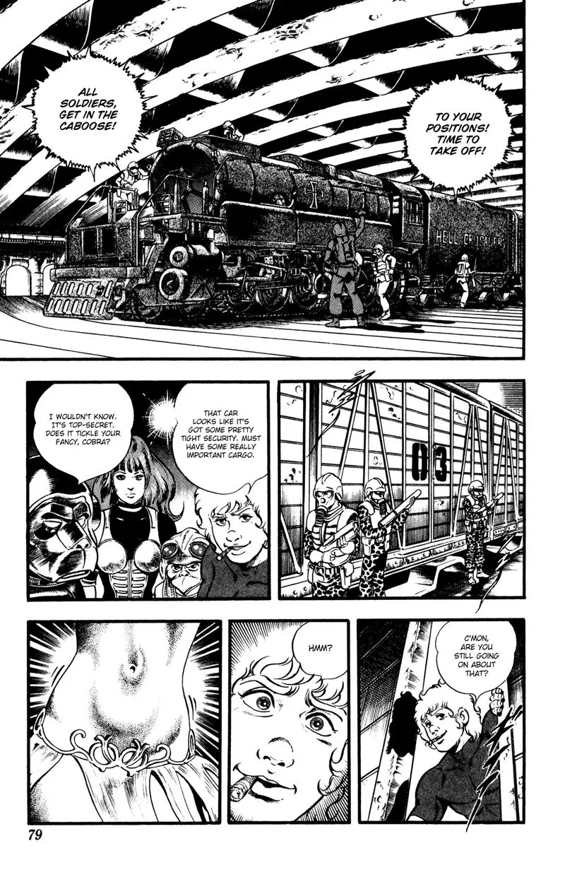 Cobra: The Space Pirate Chapter 26.2 page 80