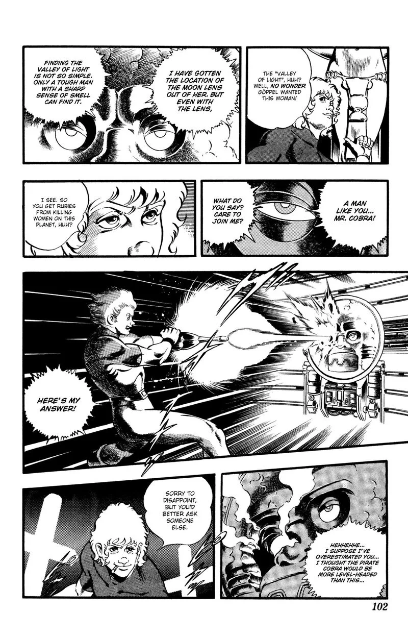 Cobra: The Space Pirate Chapter 26.2 page 103