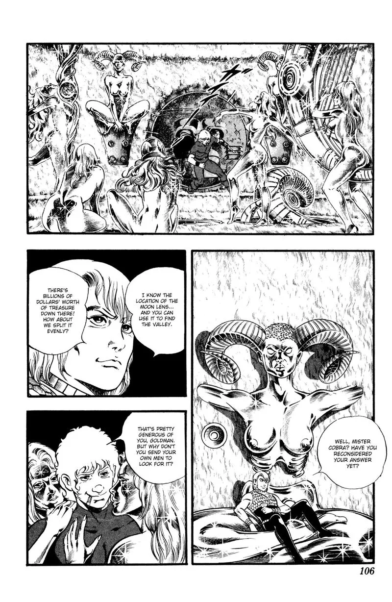 Cobra: The Space Pirate Chapter 26.2 page 107