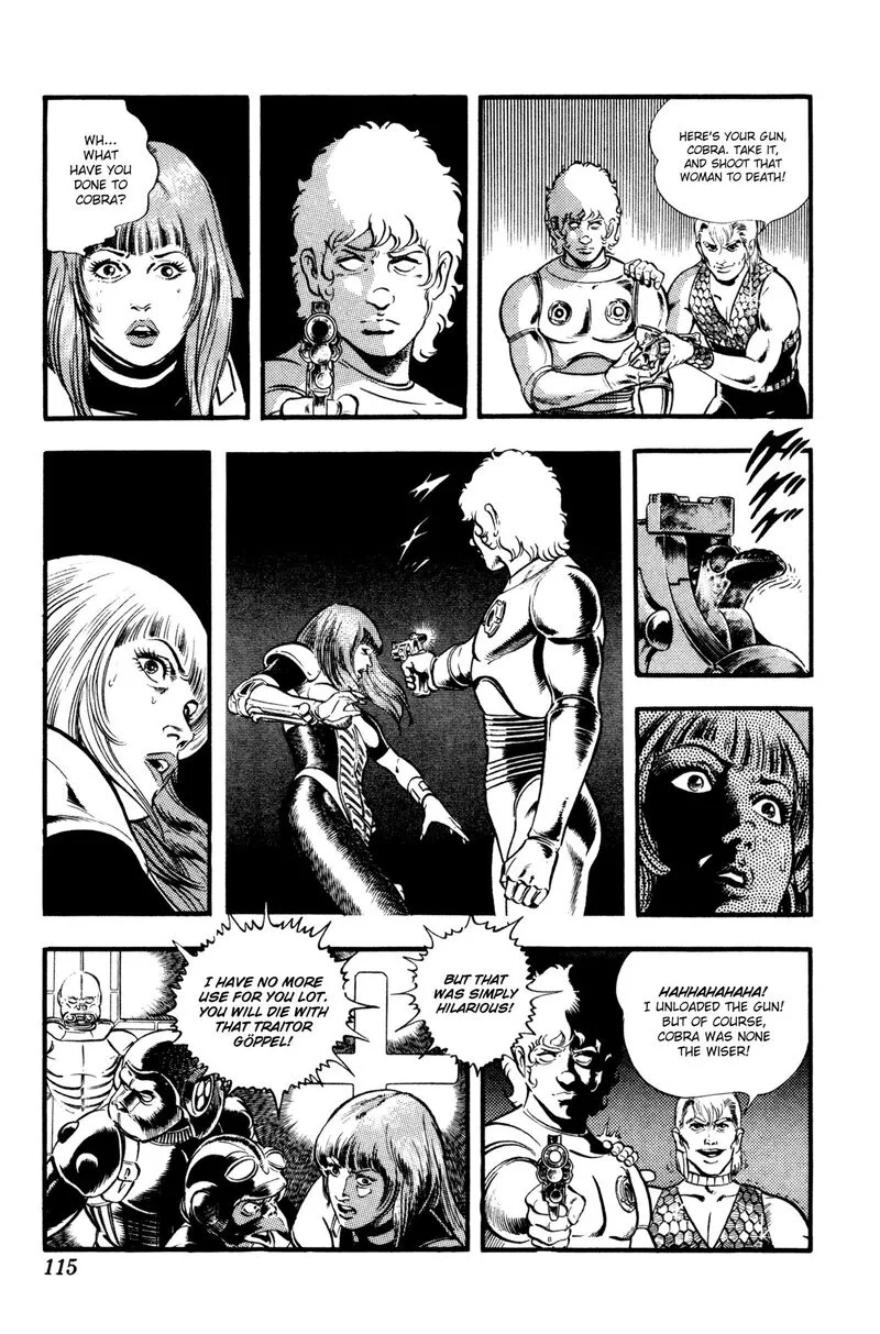 Cobra: The Space Pirate Chapter 26.2 page 116
