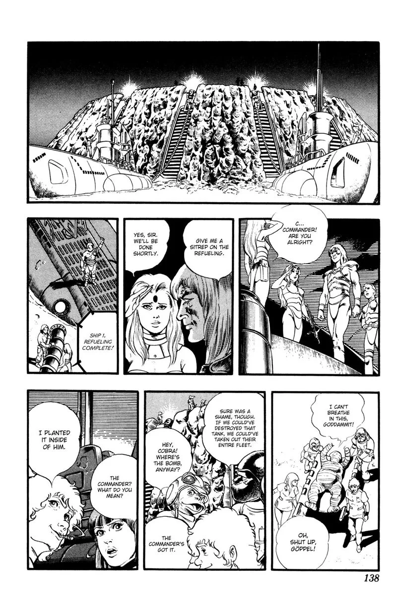 Cobra: The Space Pirate Chapter 26.2 page 138