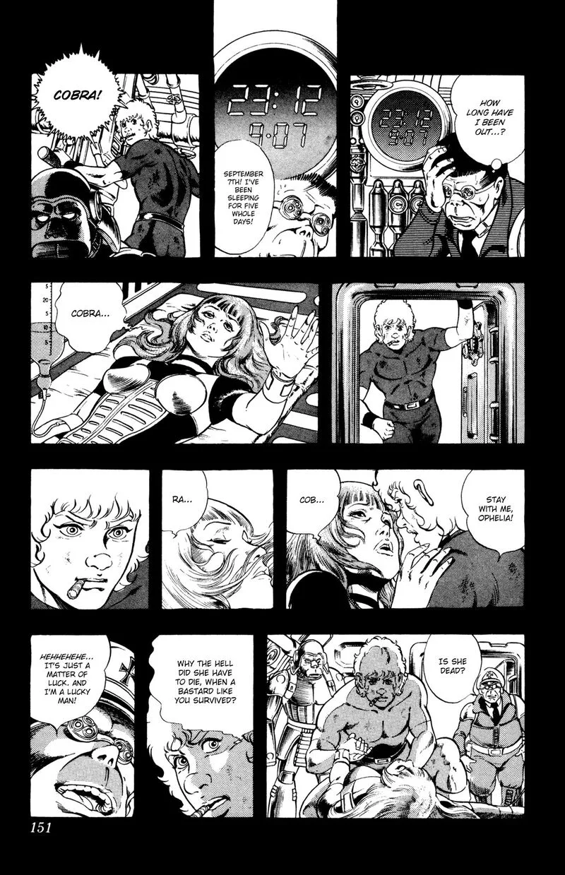 Cobra: The Space Pirate Chapter 26.2 page 151