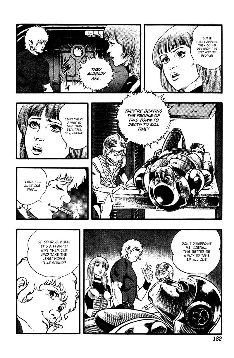 Cobra: The Space Pirate Chapter 26.2 page 181