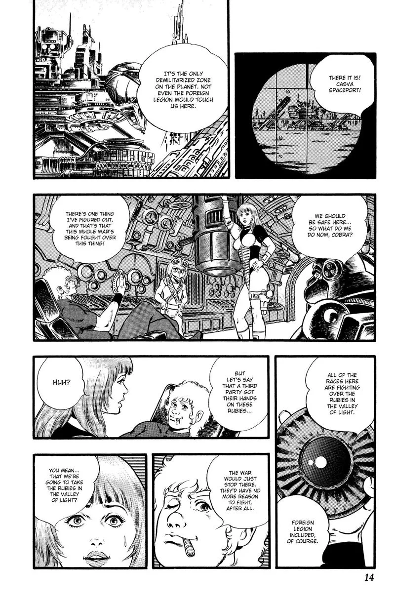 Cobra: The Space Pirate Chapter 27 page 13