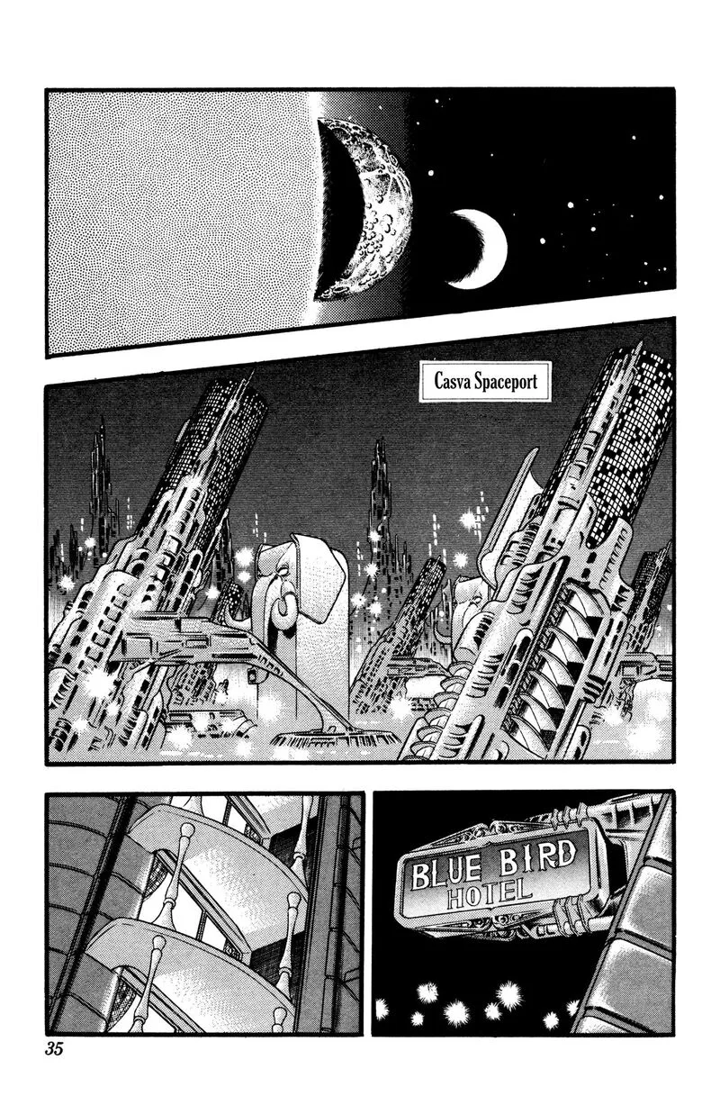 Cobra: The Space Pirate Chapter 27 page 34