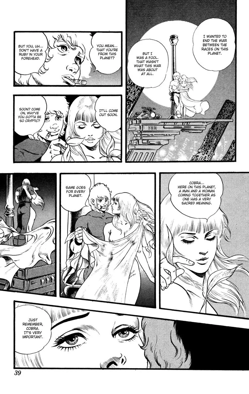 Cobra: The Space Pirate Chapter 27 page 38