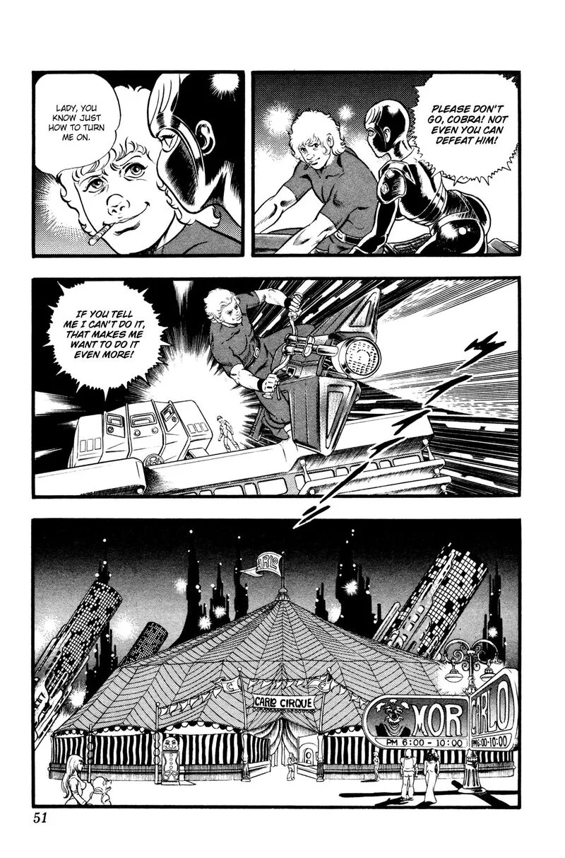 Cobra: The Space Pirate Chapter 27 page 50