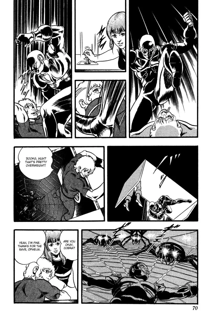 Cobra: The Space Pirate Chapter 27 page 69