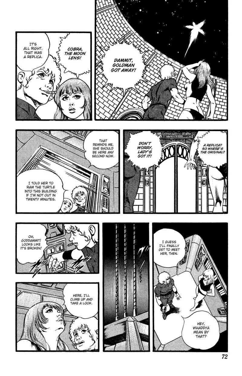 Cobra: The Space Pirate Chapter 27 page 71