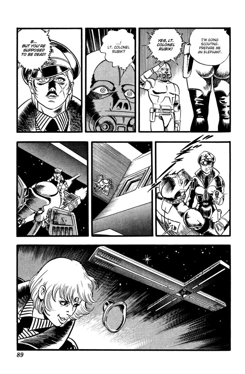 Cobra: The Space Pirate Chapter 27 page 88