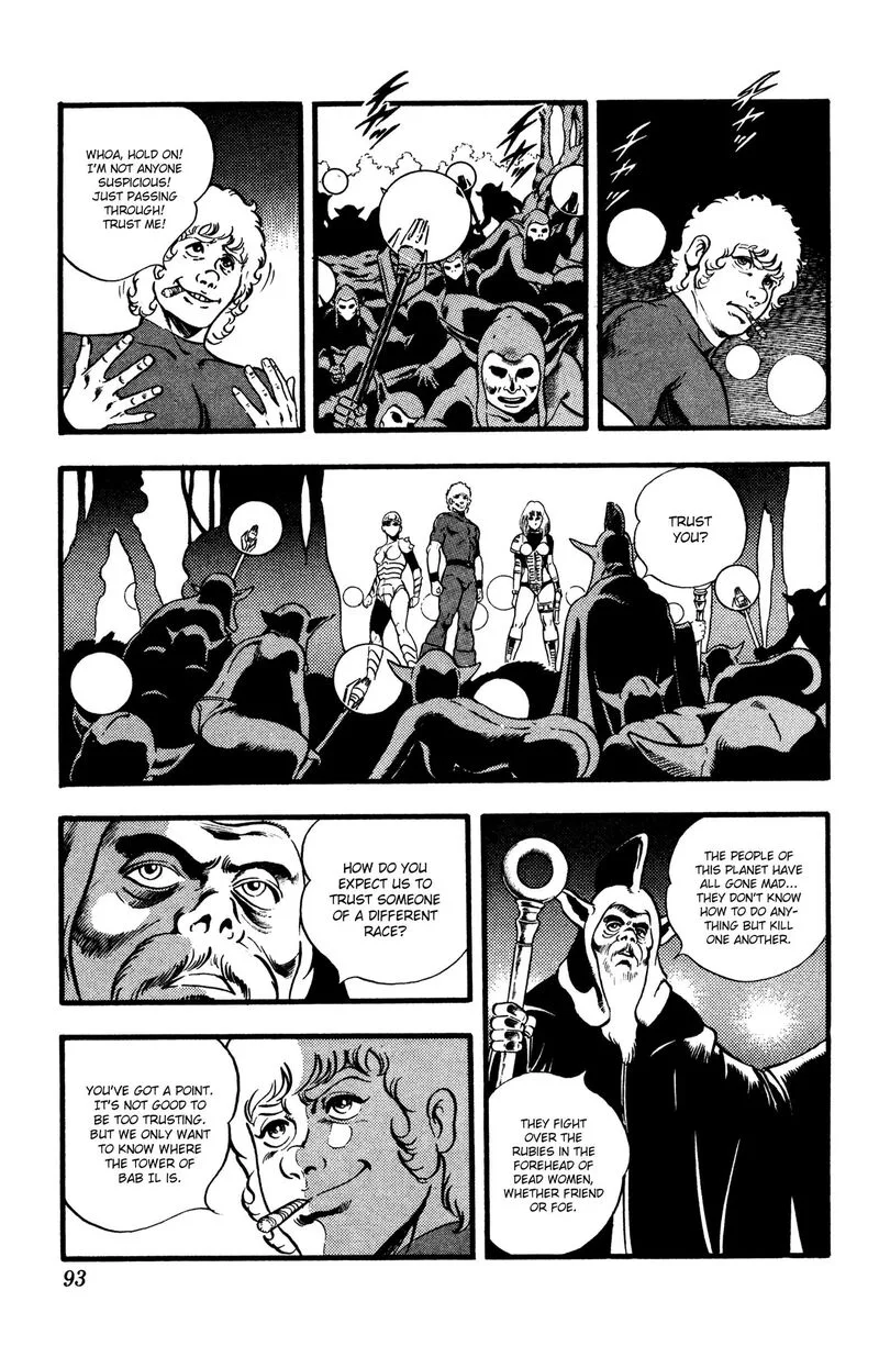 Cobra: The Space Pirate Chapter 27 page 92