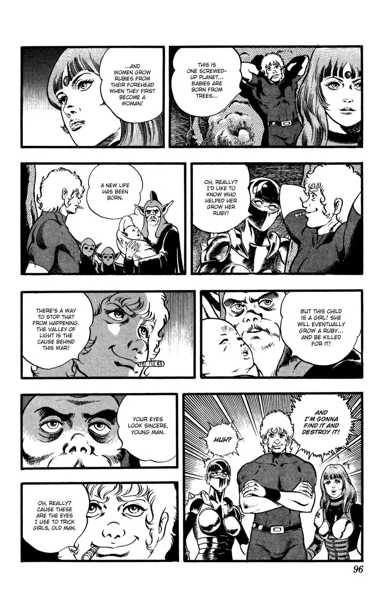 Cobra: The Space Pirate Chapter 27 page 95