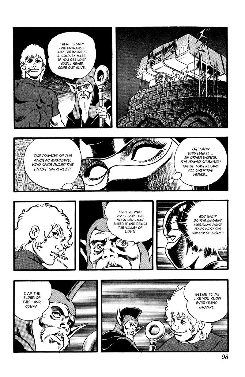 Cobra: The Space Pirate Chapter 27 page 97