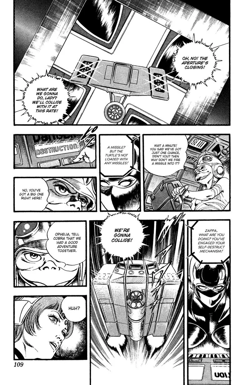Cobra: The Space Pirate Chapter 27 page 108