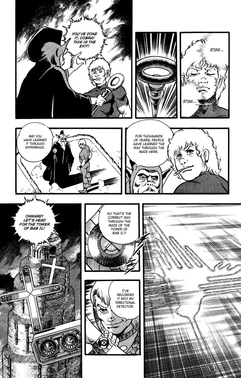 Cobra: The Space Pirate Chapter 27 page 111