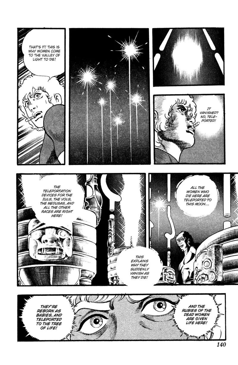 Cobra: The Space Pirate Chapter 27 page 139