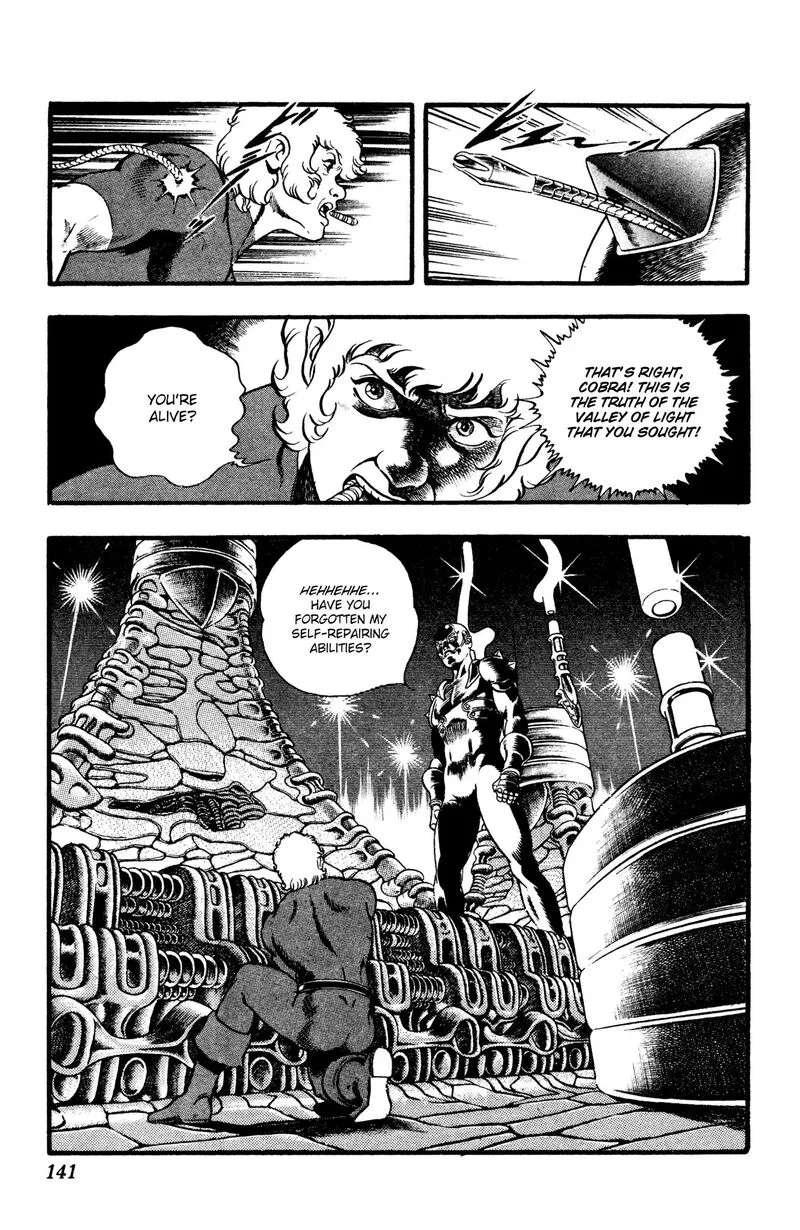 Cobra: The Space Pirate Chapter 27 page 140