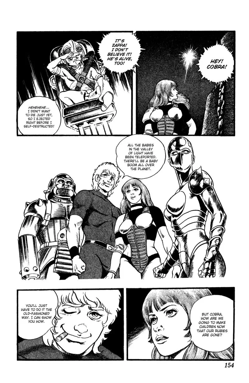Cobra: The Space Pirate Chapter 27 page 153