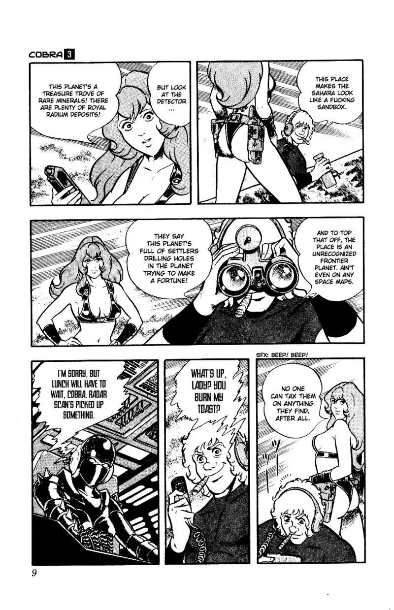 Cobra: The Space Pirate Chapter 3 page 8