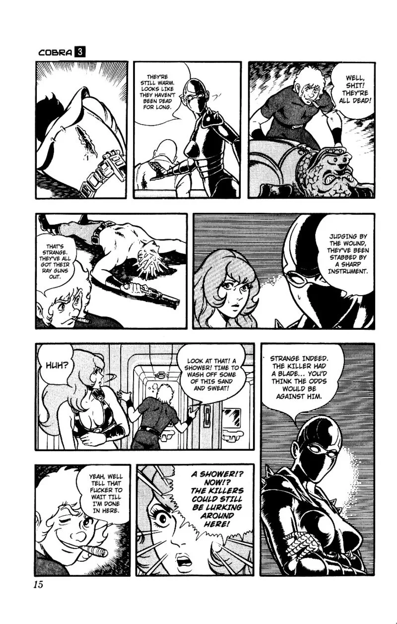 Cobra: The Space Pirate Chapter 3 page 14