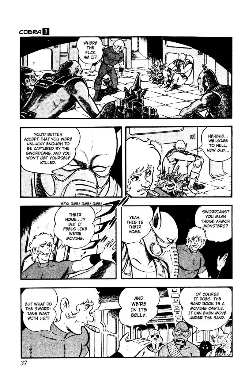 Cobra: The Space Pirate Chapter 3 page 36