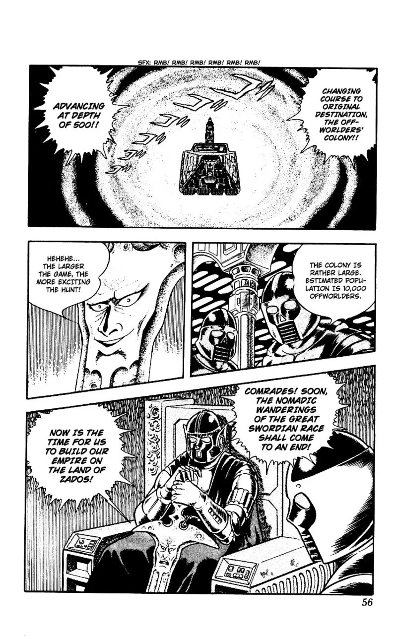 Cobra: The Space Pirate Chapter 3 page 55