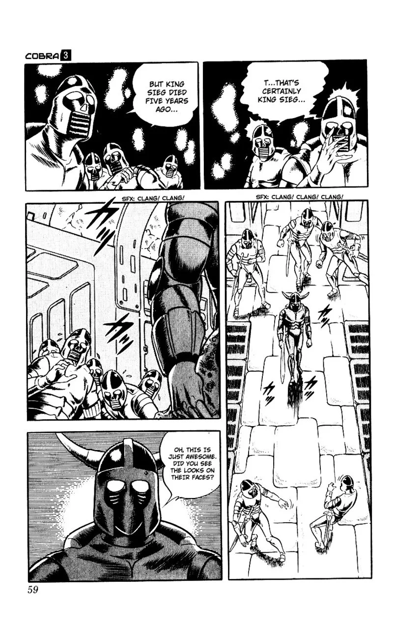 Cobra: The Space Pirate Chapter 3 page 58