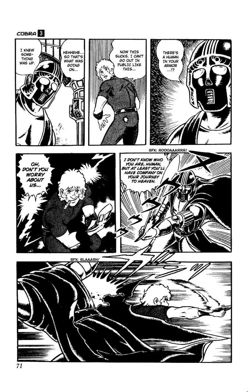 Cobra: The Space Pirate Chapter 3 page 70