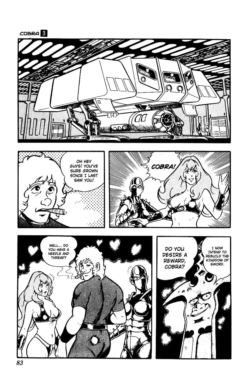 Cobra: The Space Pirate Chapter 3 page 82