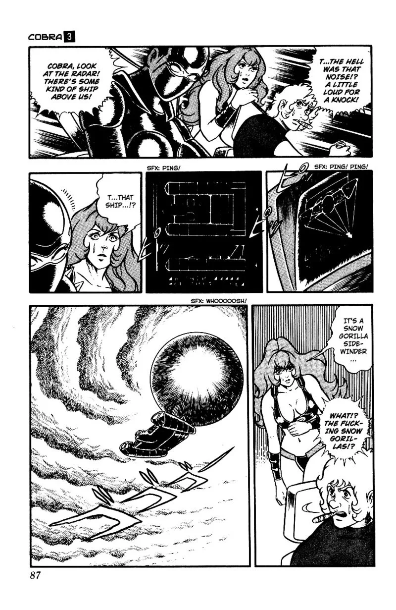 Cobra: The Space Pirate Chapter 3 page 86