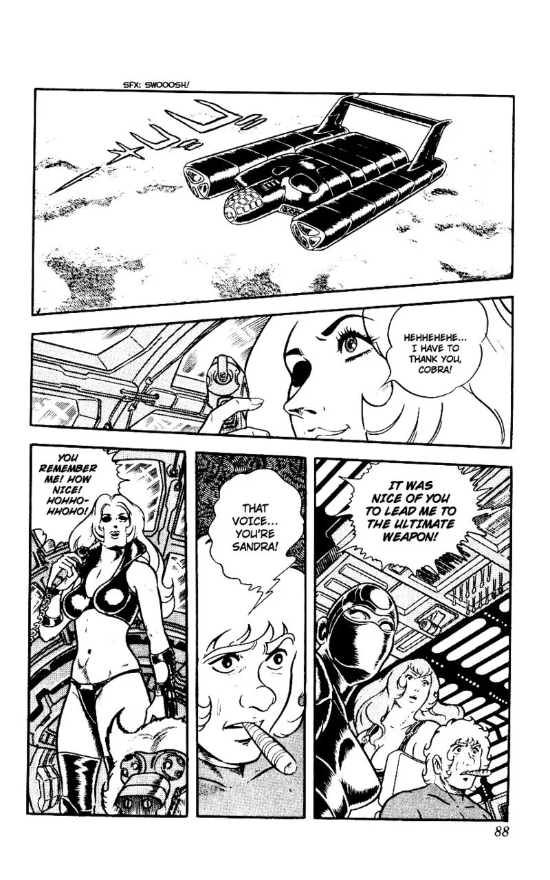 Cobra: The Space Pirate Chapter 3 page 87