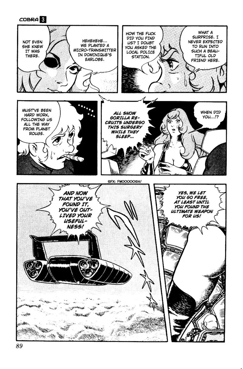 Cobra: The Space Pirate Chapter 3 page 88