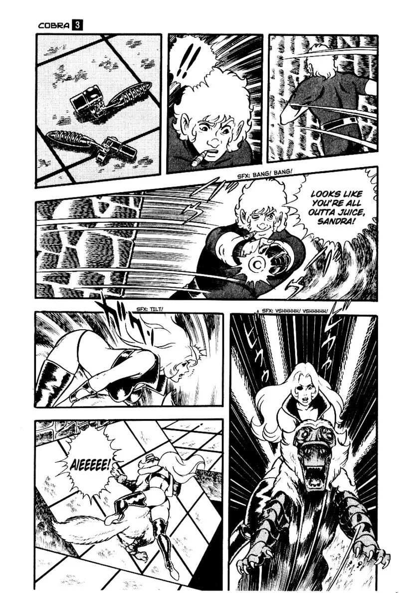Cobra: The Space Pirate Chapter 3 page 110