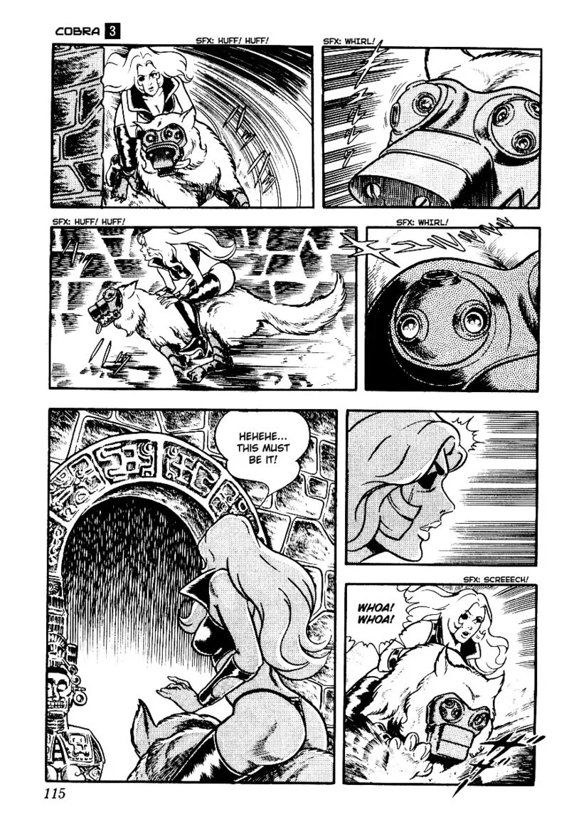 Cobra: The Space Pirate Chapter 3 page 114