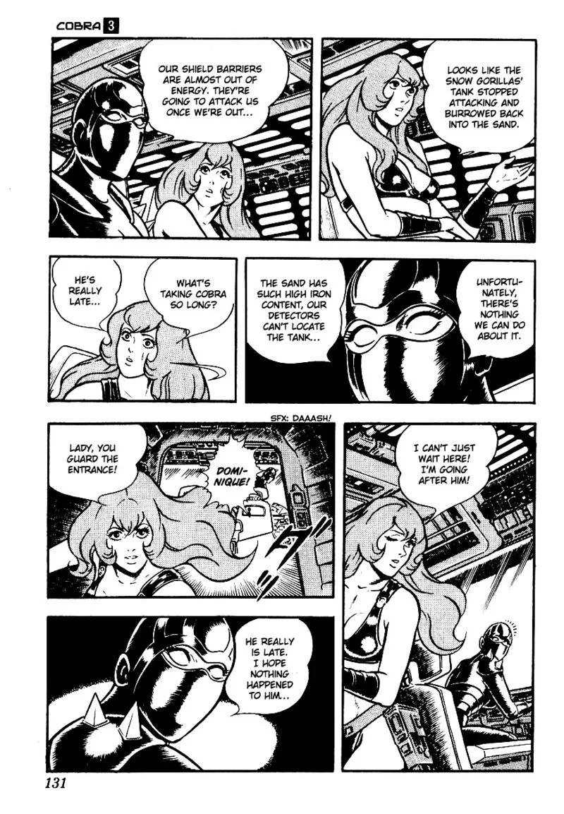 Cobra: The Space Pirate Chapter 3 page 130