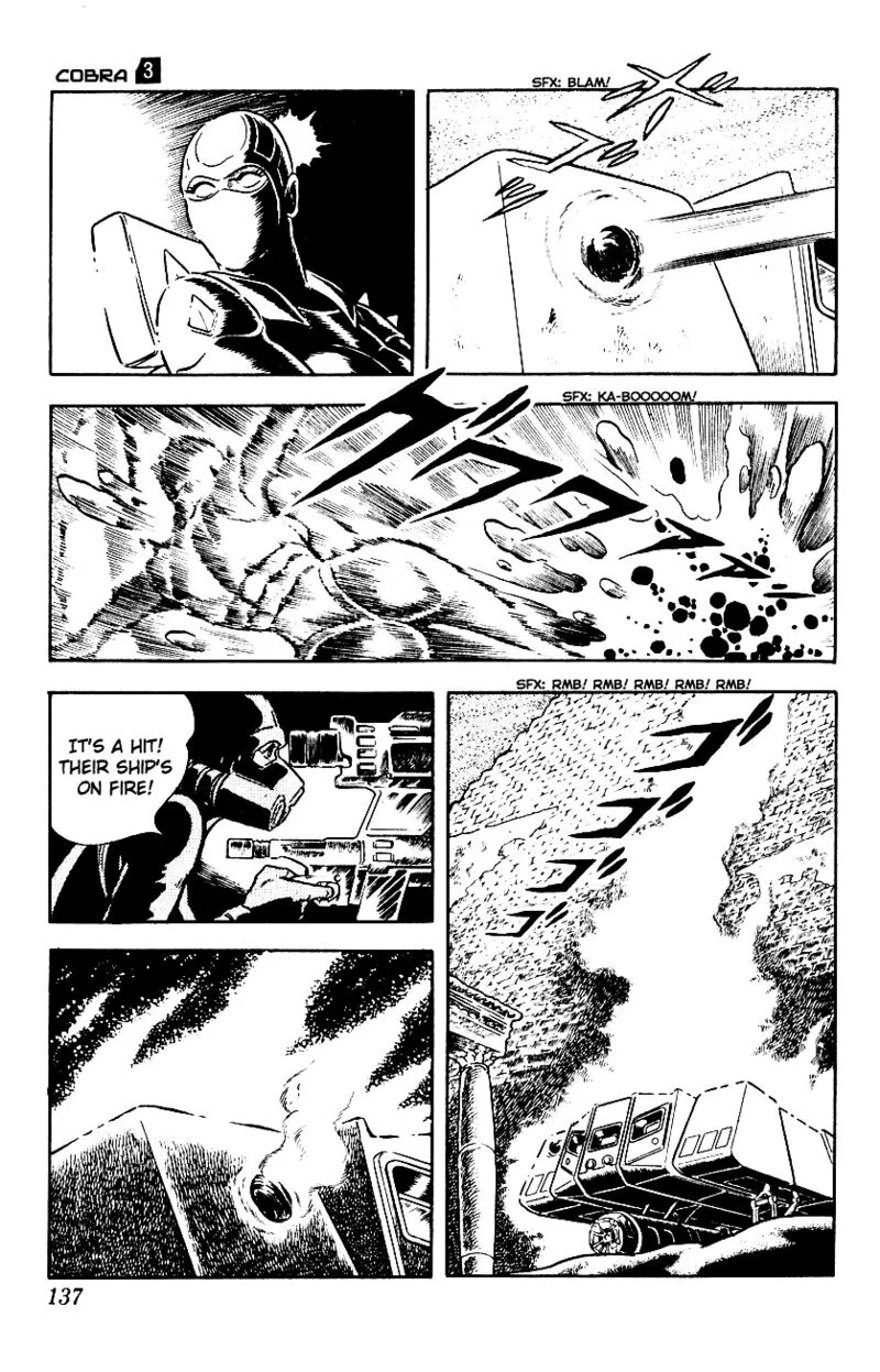 Cobra: The Space Pirate Chapter 3 page 136