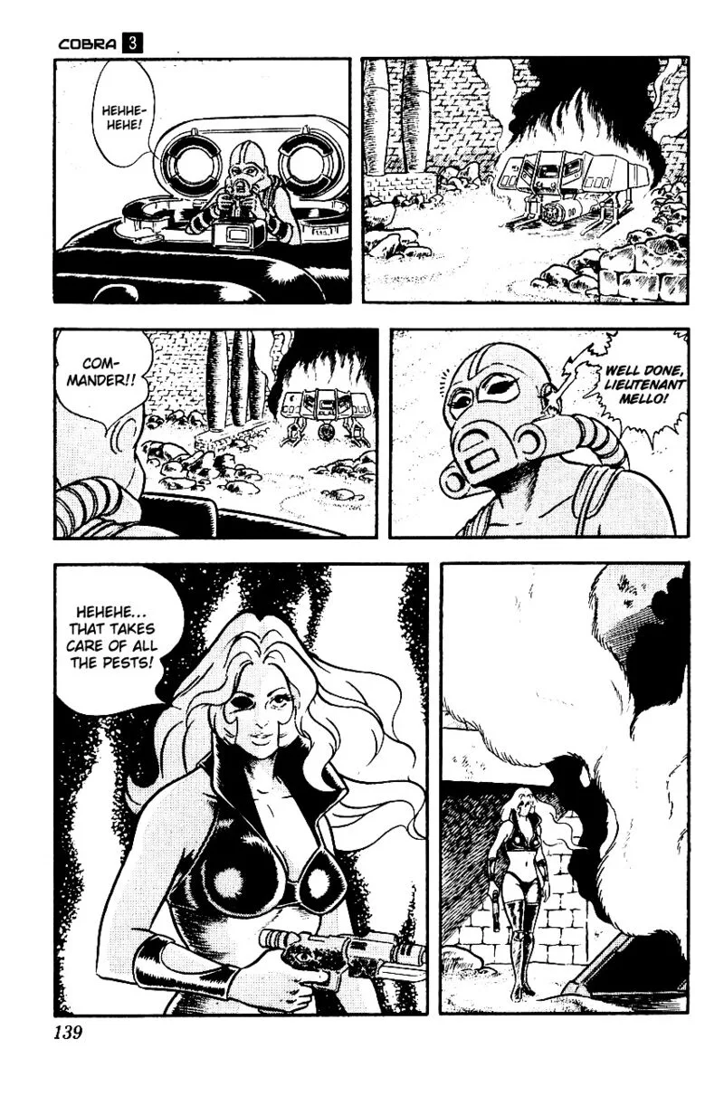 Cobra: The Space Pirate Chapter 3 page 138
