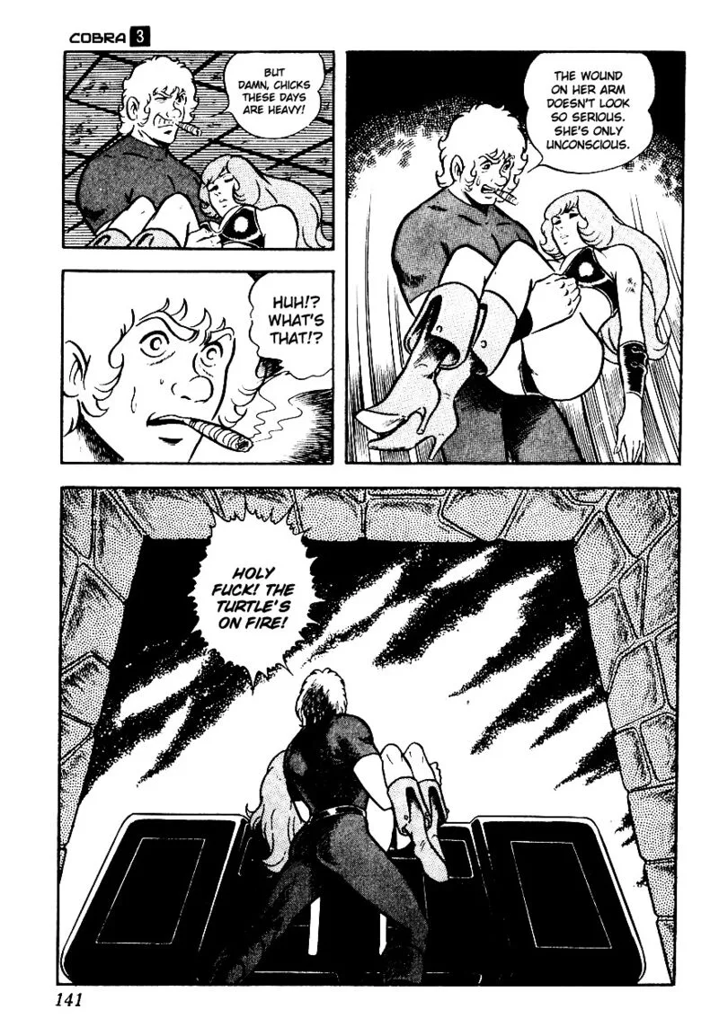 Cobra: The Space Pirate Chapter 3 page 140